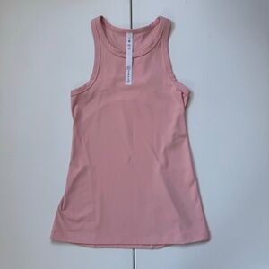 Lululemon Align Hip-Length Racerback Tank Top Dew Pink Size 4